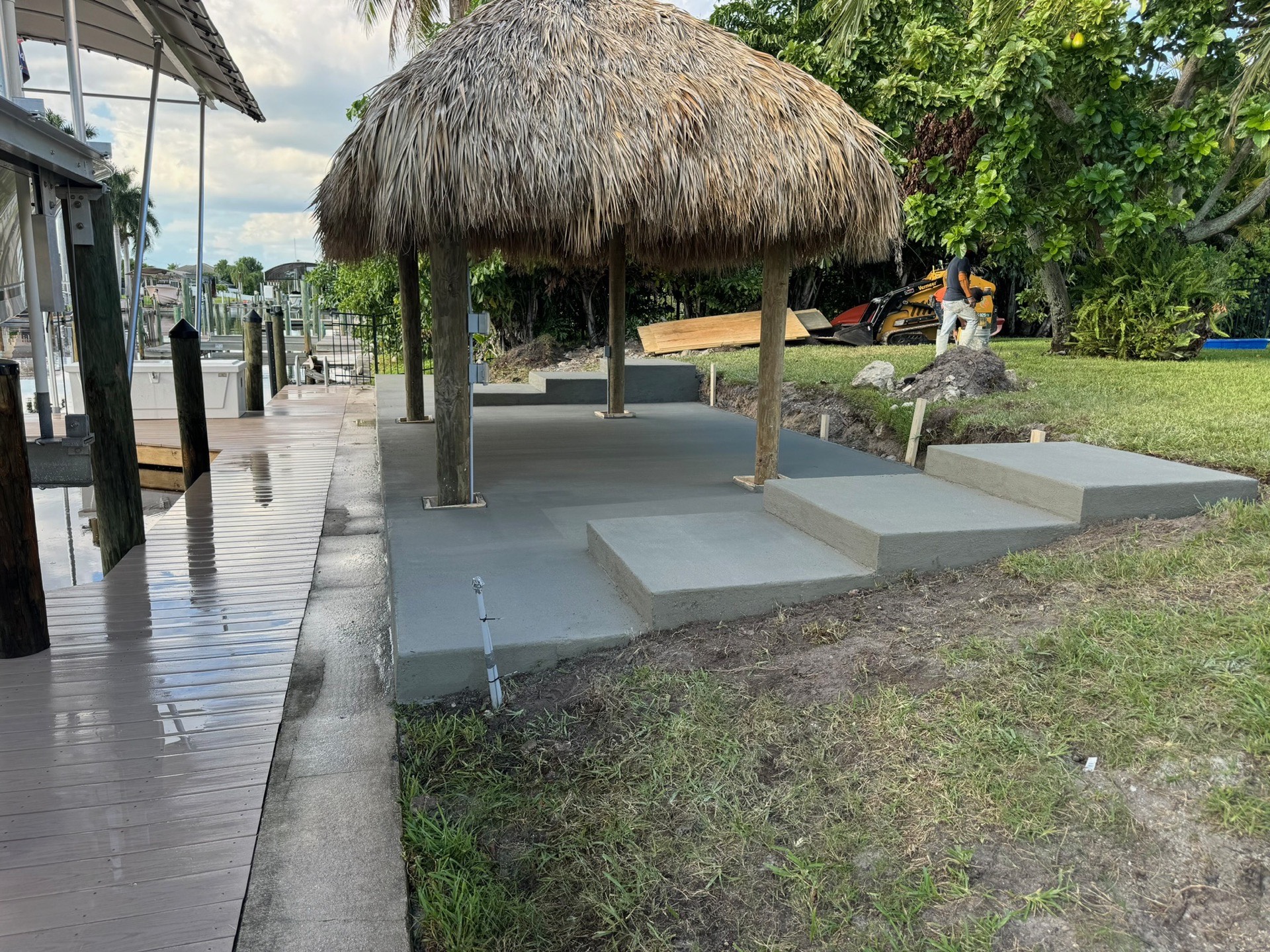Waterfront Concrete Work — Cape Coral