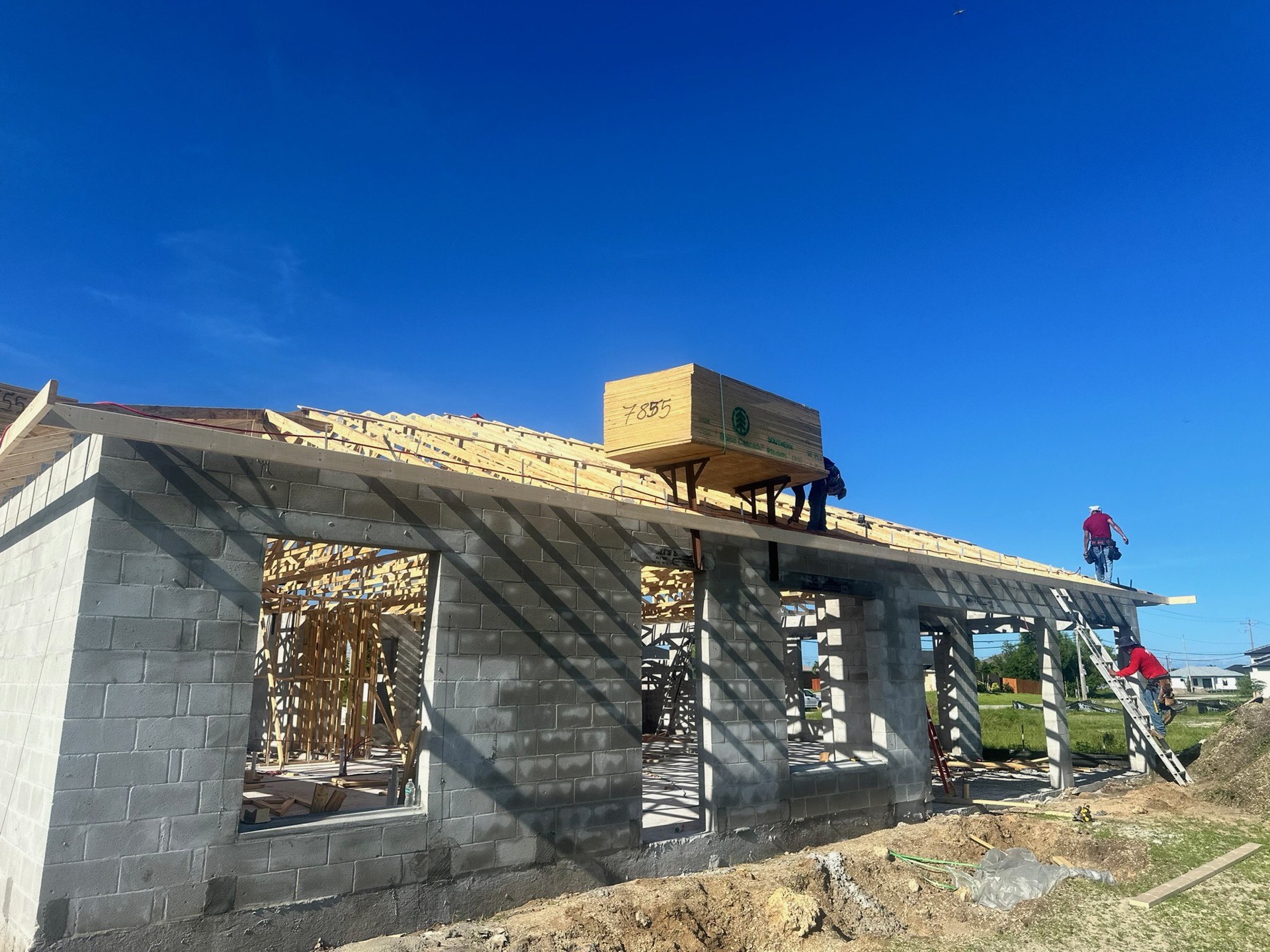 New Construction Roof Dry-In — Cape Coral