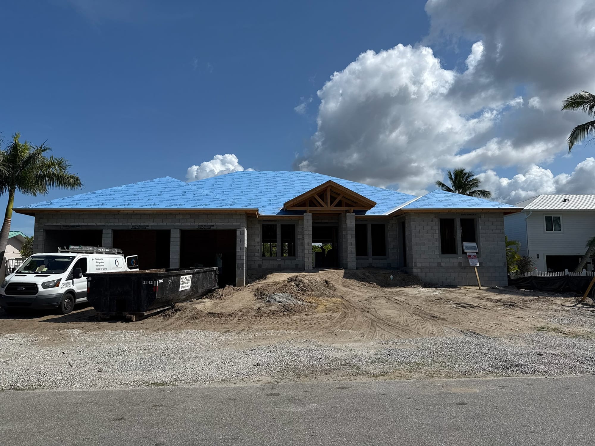 Before — Custom Luxury Home — Naples